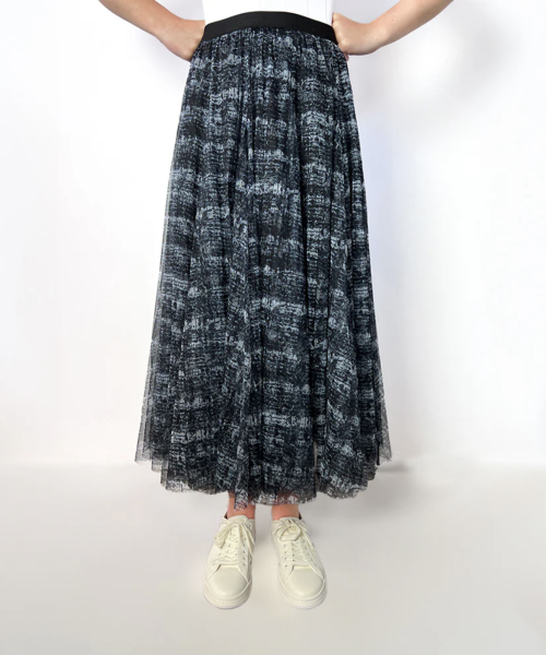 Grey Marl Swan Lake Tulle